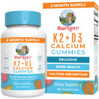 Mary Ruth's K2 + D3 Calcium Gummies 60 ks